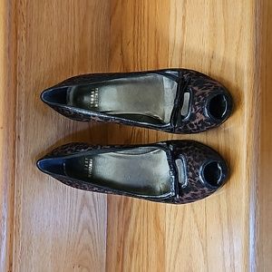 Stuart Weitzman Leopard Print Heels